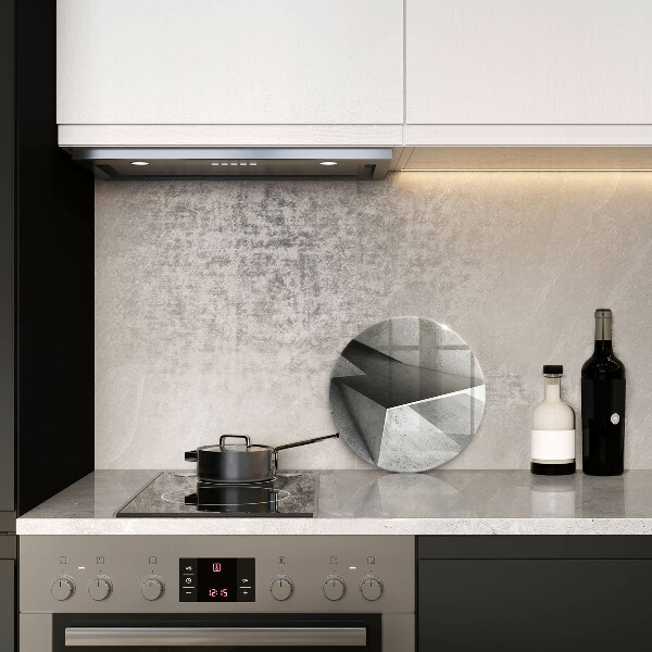 Üveg vágódeszka Konkrét absztrakció