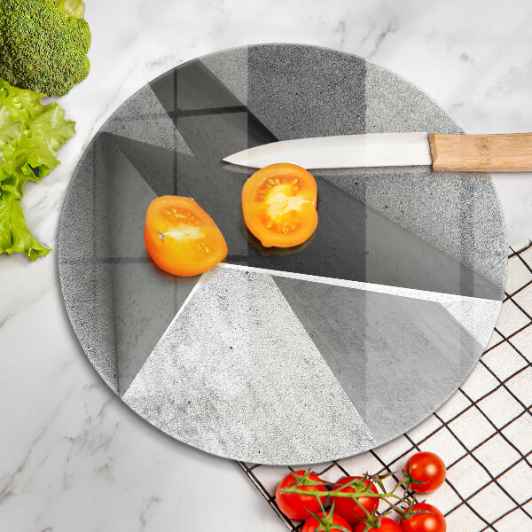 Üveg vágódeszka Konkrét absztrakció