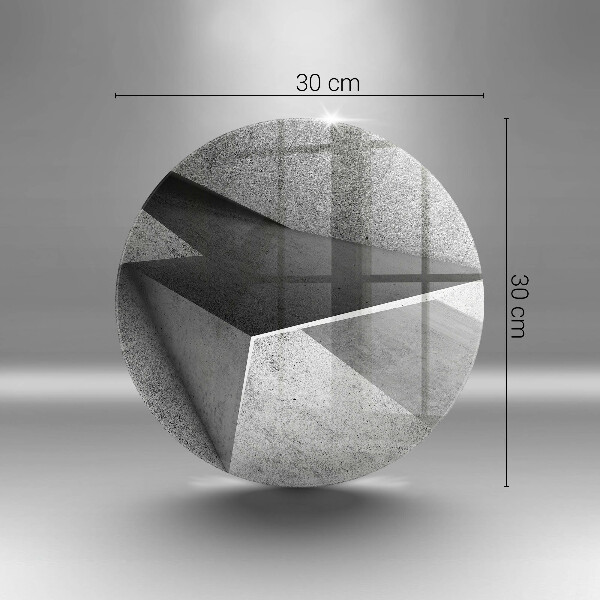 Üveg vágódeszka Konkrét absztrakció