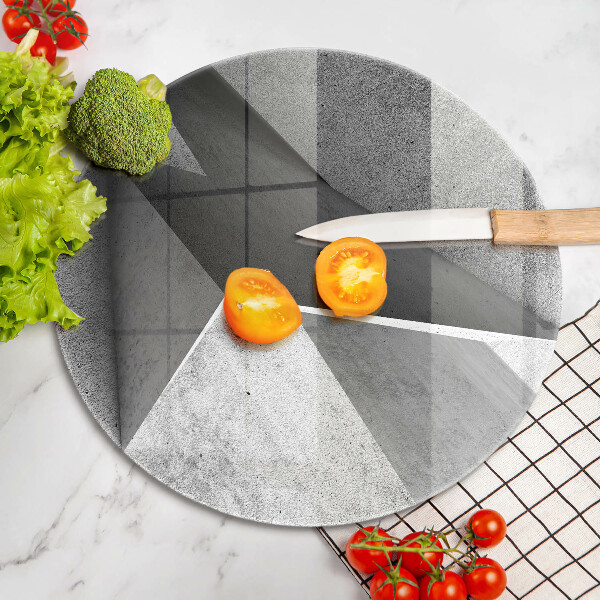 Üveg vágódeszka Konkrét absztrakció