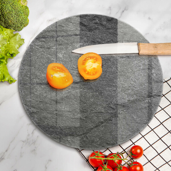 Üveg vágódeszka Kő textúra