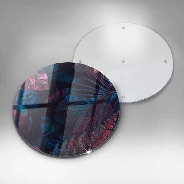 Üveg vágódeszka Sötét dzsungel