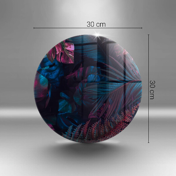 Üveg vágódeszka Sötét dzsungel