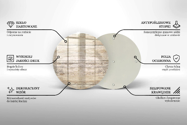 Üveg vágódeszka Fadeszkák