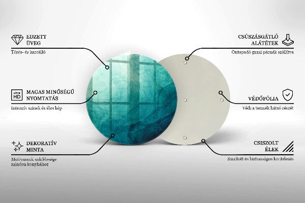 Üveg vágódeszka Absztrakt háttér