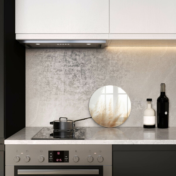 Üveg vágódeszka Pampa fű