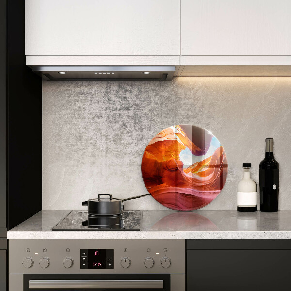 Üveg vágódeszka Canyon szikla táj