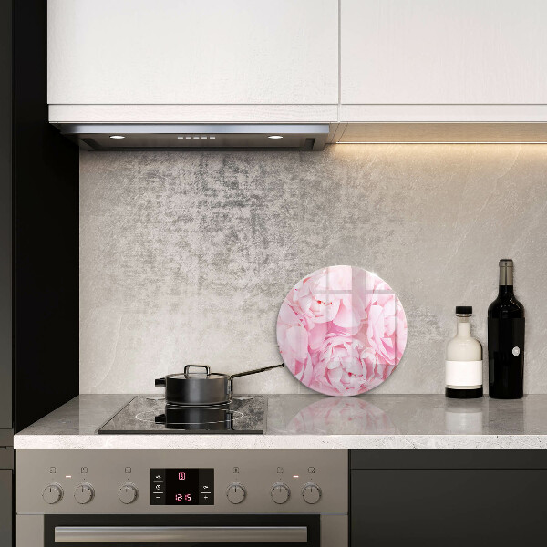 Üveg vágódeszka Finom bazsarózsa