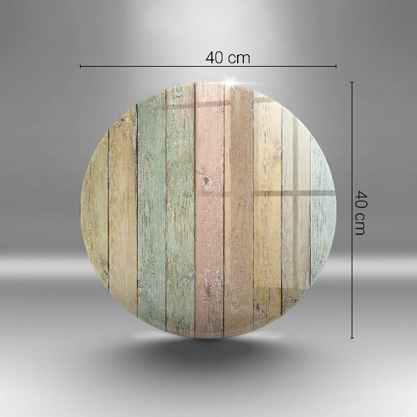 Üveg vágódeszka Színes vintage táblák