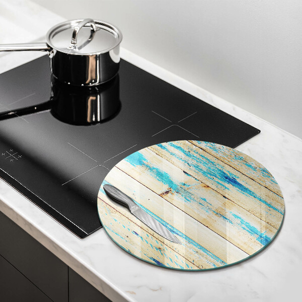 Üveg vágódeszka Retro fa táblák