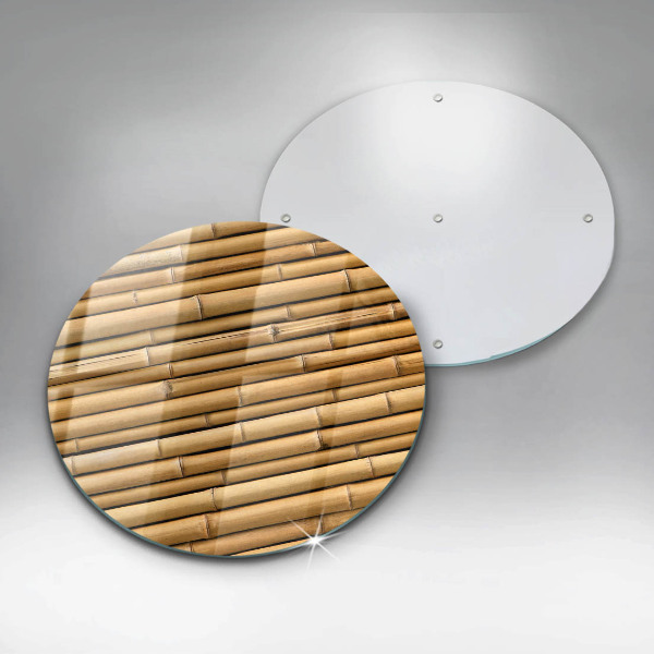 Üveg vágódeszka Természet boho bambusz