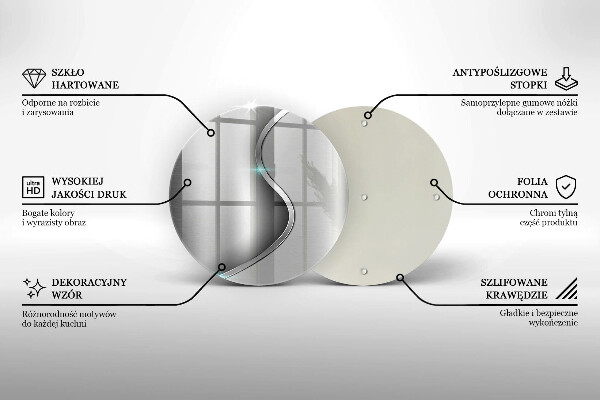Üveg vágódeszka Absztrakt ezüst fém