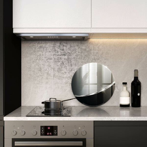 Üveg vágódeszka Absztrakció fémmel