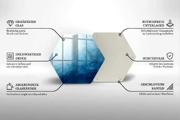 Üveg vágódeszka Absztrakt háttér