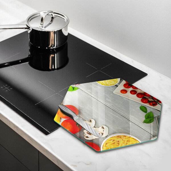 Üveg vágódeszka Konyhai étel