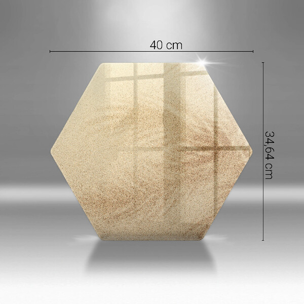 Üveg vágódeszka Tengerparti homokos nyaralás