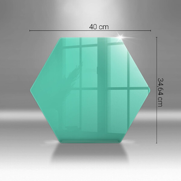 Üveg vágódeszka Zöld szín