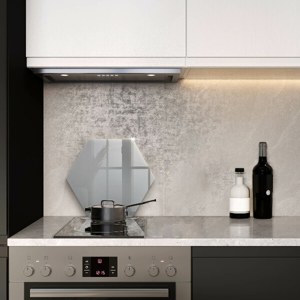 Üveg vágódeszka Szürke színű