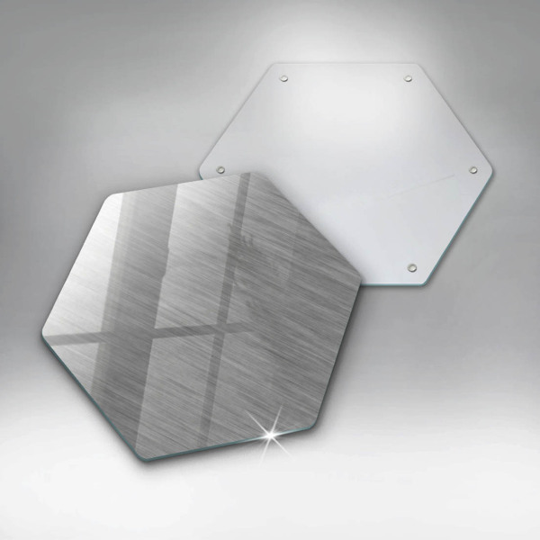 Üveg vágódeszka Fém textúra háttér