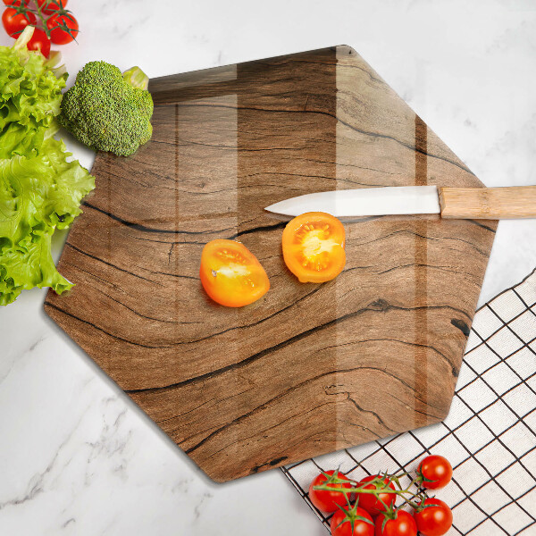 Üveg vágódeszka Fa tábla textúra