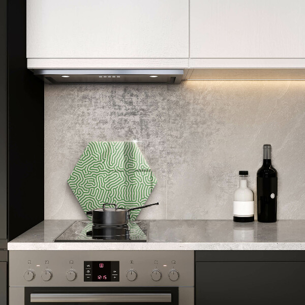 Üveg vágódeszka Absztrakt vonalak