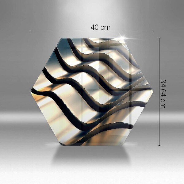 Üveg vágódeszka 3D fém formák