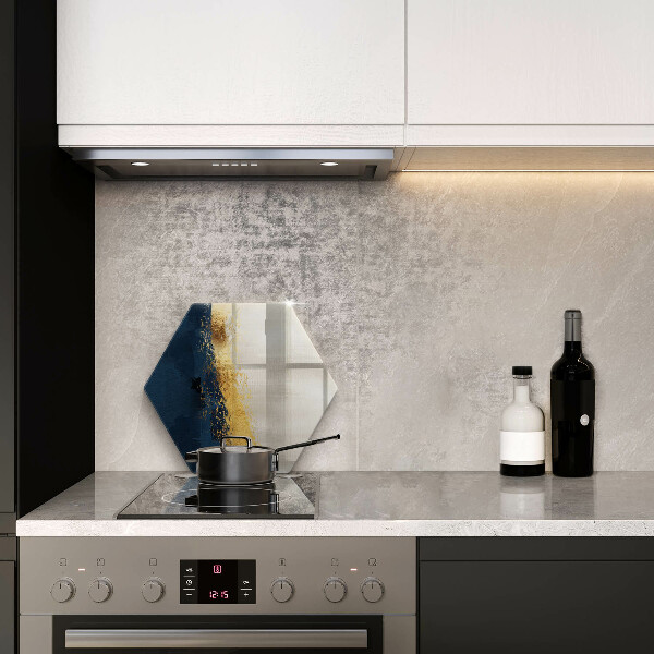 Üveg vágódeszka Arany absztrakció