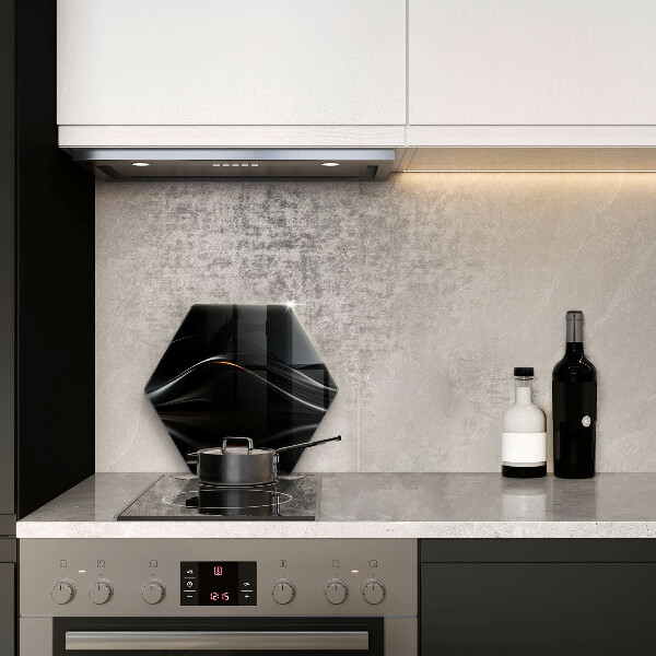 Üveg vágódeszka Absztrakt 3D-s tervezés