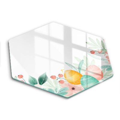 Üveg vágódeszka húsvéti tojás