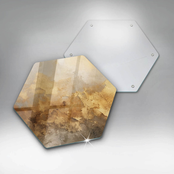 Üveg vágódeszka Gazdag textúra