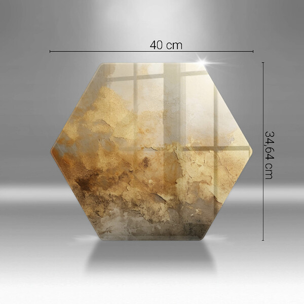 Üveg vágódeszka Gazdag textúra