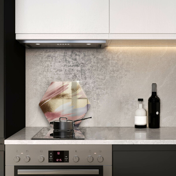 Üveg vágódeszka Pasztell foltok