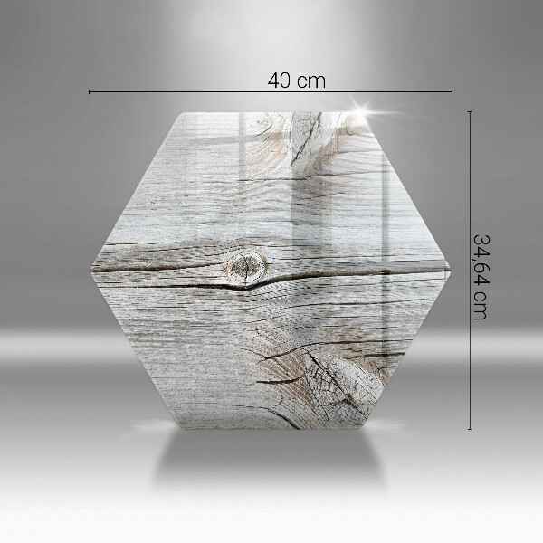 Üveg vágódeszka Világos fa szerkezet