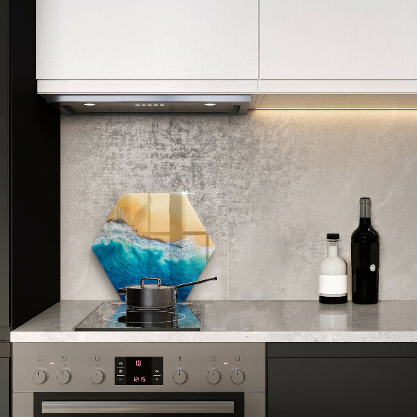 Üveg vágódeszka Strand és tenger