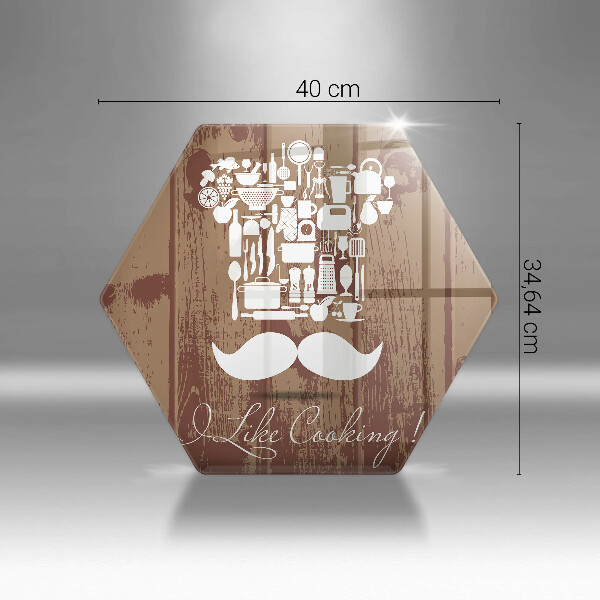 Üveg vágódeszka I like cooking