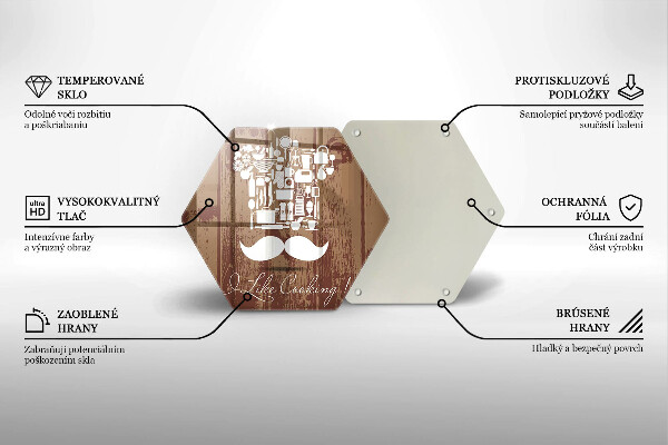 Üveg vágódeszka I like cooking