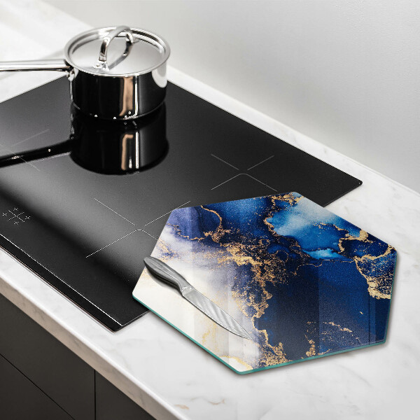 Üveg vágódeszka Márvány absztrakció