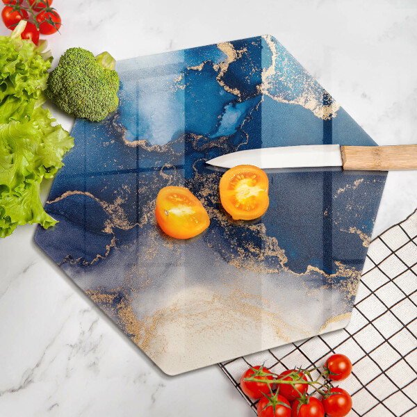 Üveg vágódeszka Márvány absztrakció