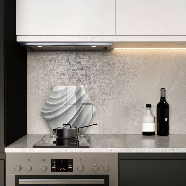 Üveg vágódeszka Geometriai vonalak