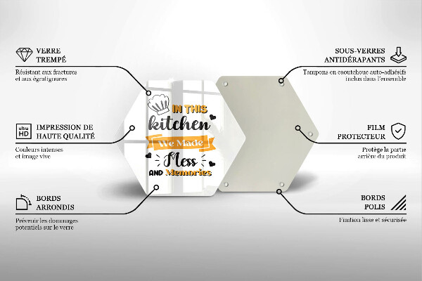 Üveg vágódeszka In this kitchen we made mess and memories