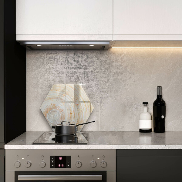 Üveg vágódeszka Fa textúra