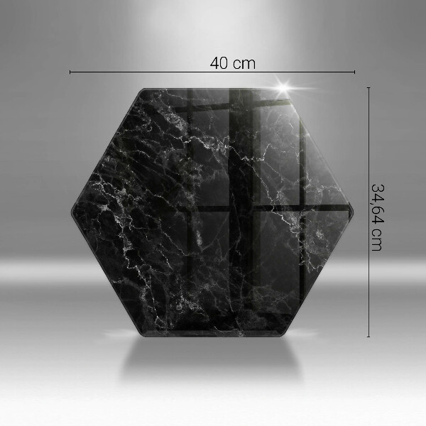 Üveg vágódeszka Elegáns márvány