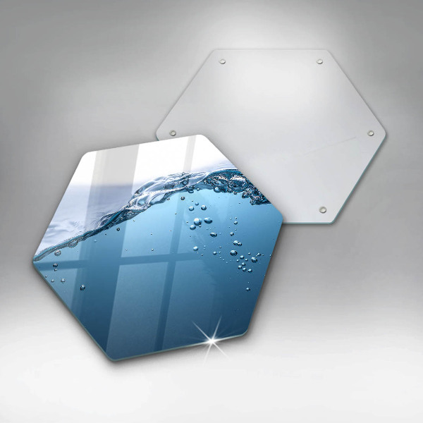 Üveg vágódeszka Nyílt víz