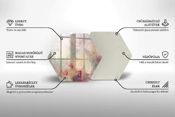 Üveg vágódeszka Festék textúra háttér