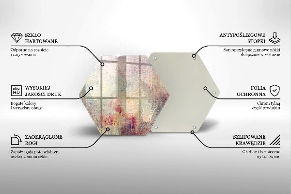 Üveg vágódeszka Festék textúra háttér