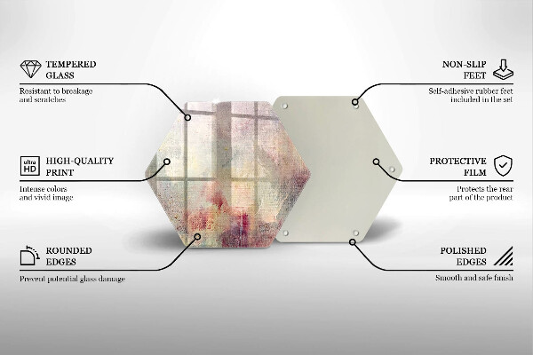 Üveg vágódeszka Festék textúra háttér