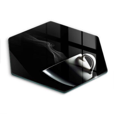 Üveg vágódeszka Egy csésze tea