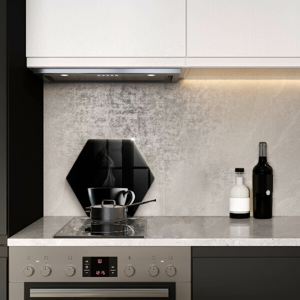 Üveg vágódeszka Egy csésze tea