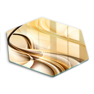 Üveg vágódeszka Füst absztrakció