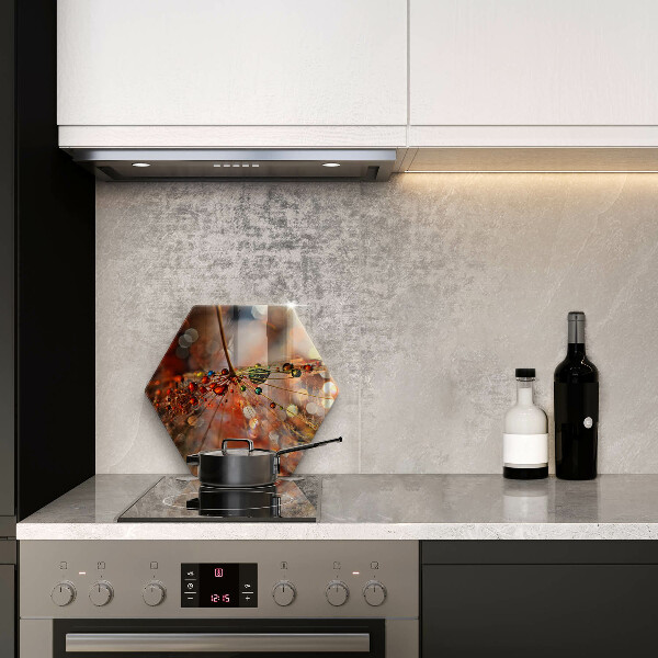 Üveg vágódeszka Nedves pitypang